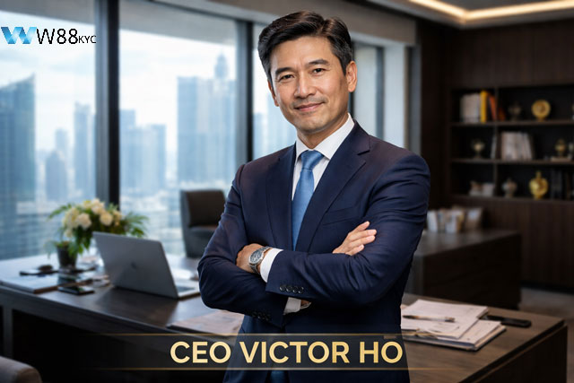 Chân dung CEO Victor Hồ - Người sáng lập và điều hành W88 Bindings